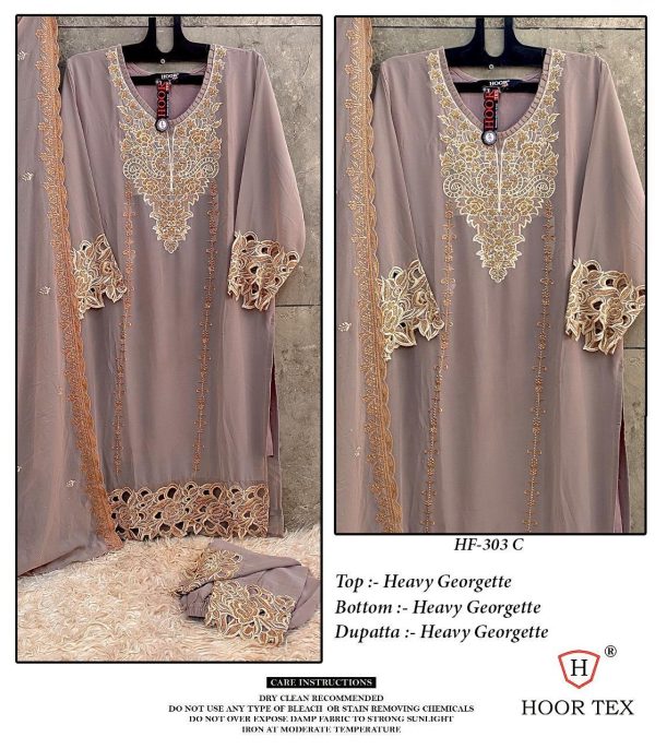 HOOR TEX HF 303 C READYMADE PAKISTANI SUITS