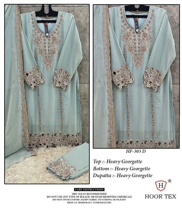 HOOR TEX HF 303 D READYMADE PAKISTANI SUITS