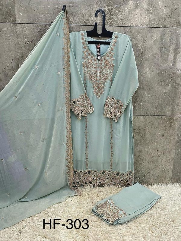 HOOR TEX HF 303 D READYMADE PAKISTANI SUITS