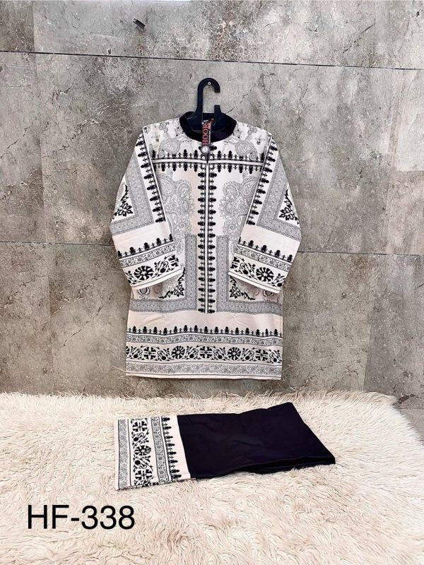 HOOR TEX HF 338 READYMADE RAYON PRINTED CORD SET