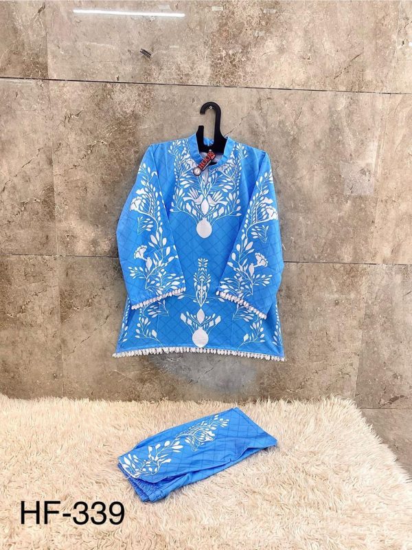 HOOR TEX HF 339 READYMADE RAYON PRINTED CORD SET