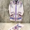 HOOR TEX HF 347 READYMADE RAYON PRINTED CORD SET