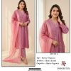 HOOR TEX HF 353 A READYMADE ORGANZA SUITS