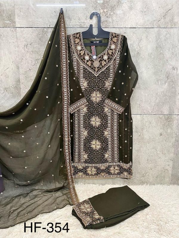 HOOR TEX HF 354 A READYMADE SALWAR KAMEEZ