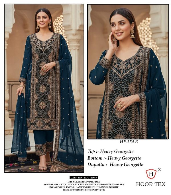 HOOR TEX HF 354 B READYMADE SALWAR KAMEEZ