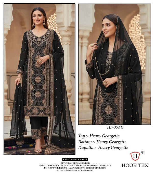 HOOR TEX HF 354 C READYMADE SALWAR KAMEEZ
