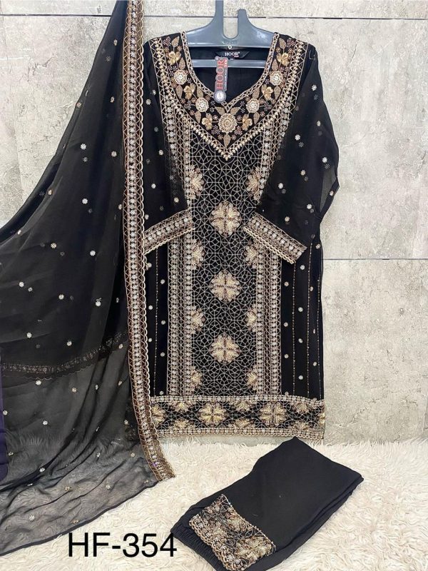HOOR TEX HF 354 C READYMADE SALWAR KAMEEZ