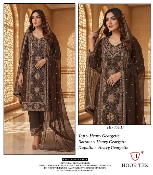 HOOR TEX HF 354 D READYMADE SALWAR KAMEEZ