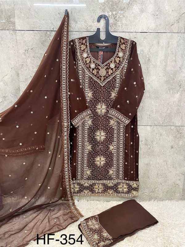 HOOR TEX HF 354 D READYMADE SALWAR KAMEEZ