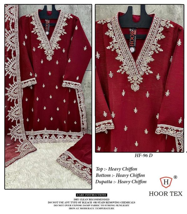 HOOR TEX HF 96 D READYMADE SALWAR SUITS