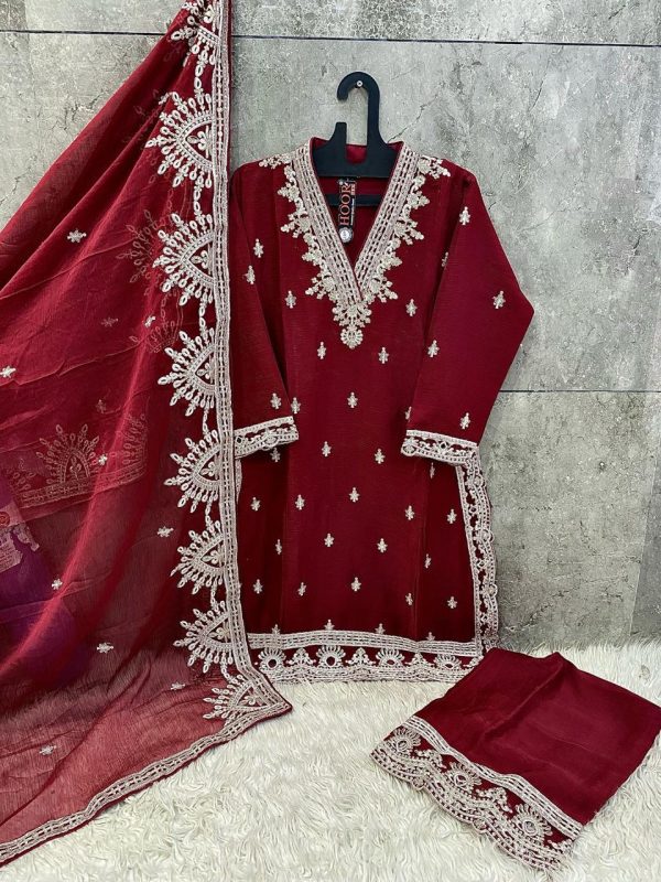 HOOR TEX HF 96 D READYMADE SALWAR SUITS