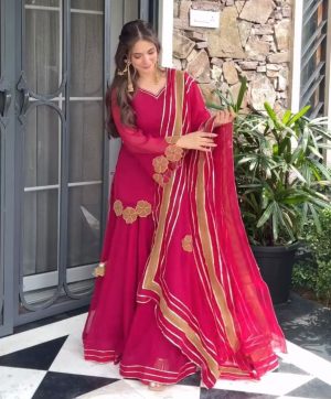 JAL FASHION JF 018 DESIGNER SHARARA PLAZZO SUITS