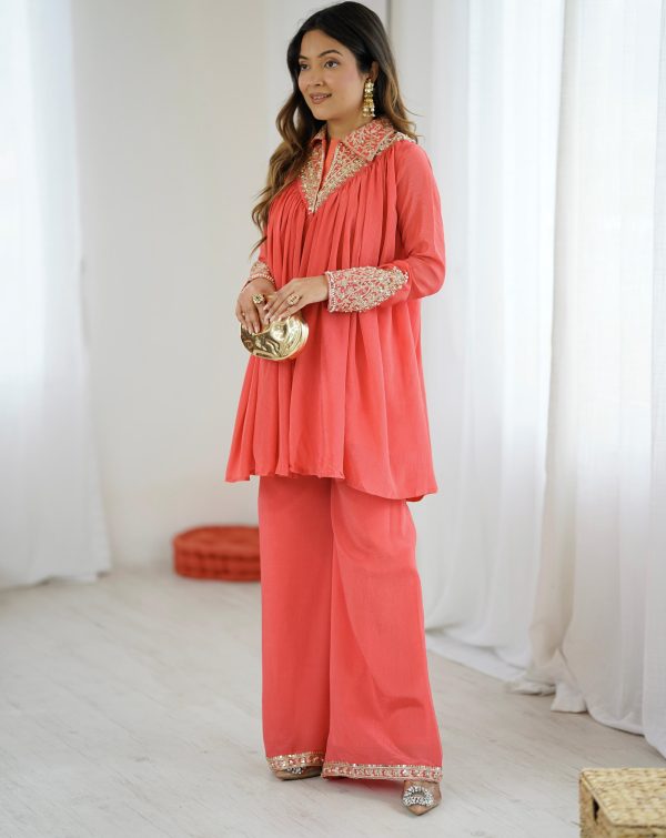 JAL FASHION JF 025 C TRENDING PLAZZO SUITS ONLINE