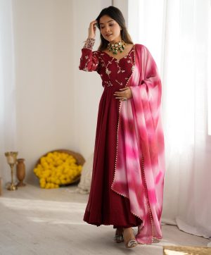 JAL FASHION JF 029 DESIGNER GOWN WHOLESALE