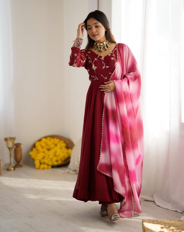 JAL FASHION JF 029 DESIGNER GOWN WHOLESALE