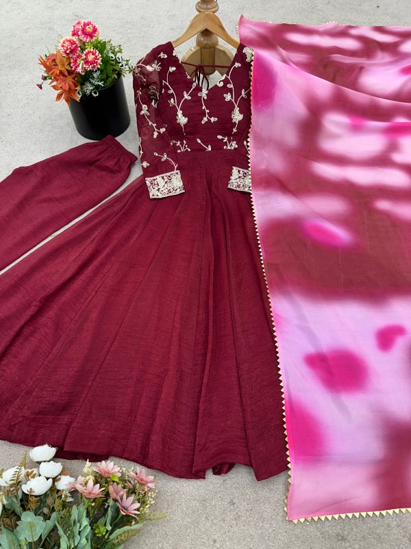 JAL FASHION JF 029 DESIGNER GOWN WHOLESALE