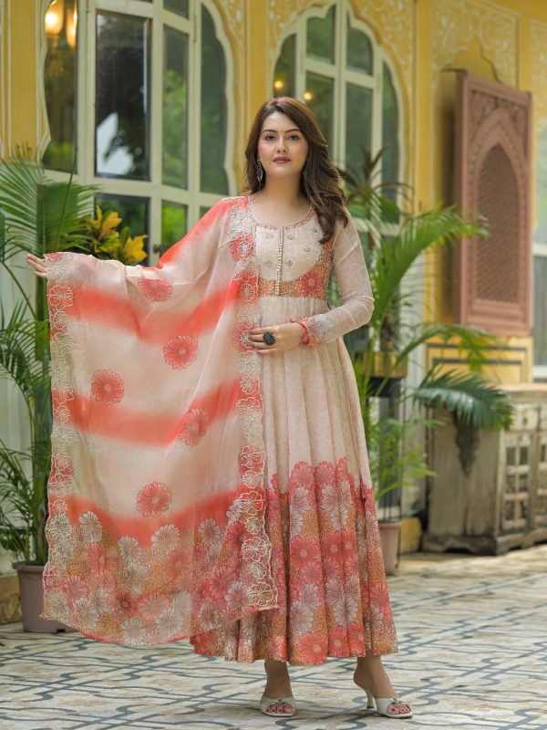 JAL FASHION JF 030 DESIGNER GOWN WHOLESALE