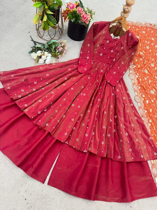 JAL FASHION JF 031 DESIGNER PLAZZO SUITS ONLINE