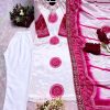 JAL FASHION JL 1046 DESIGNER CHINON SALWAR SUITS