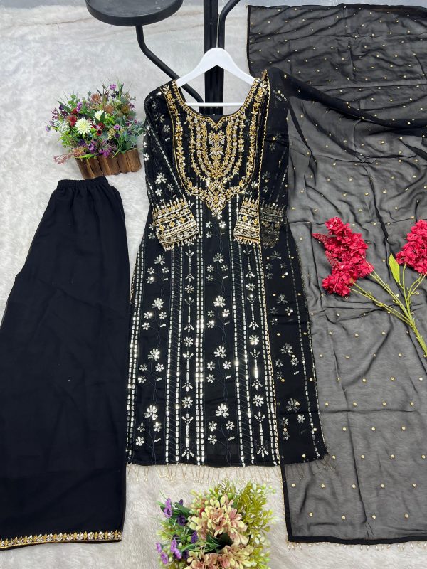 JAL FASHION JL 1047 DESIGNER PLAZZO SUITS WHOLESALE