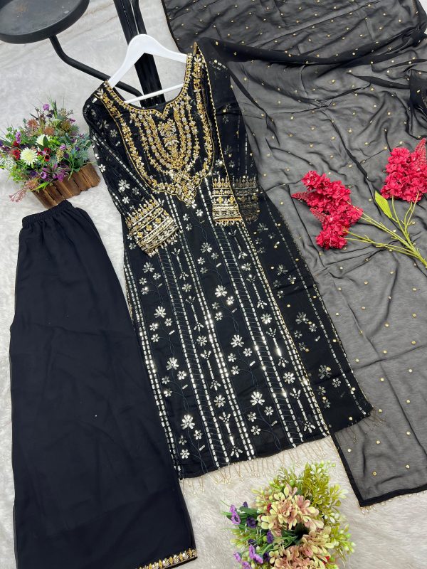 JAL FASHION JL 1047 DESIGNER PLAZZO SUITS WHOLESALE