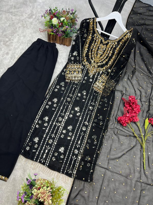 JAL FASHION JL 1047 DESIGNER PLAZZO SUITS WHOLESALE