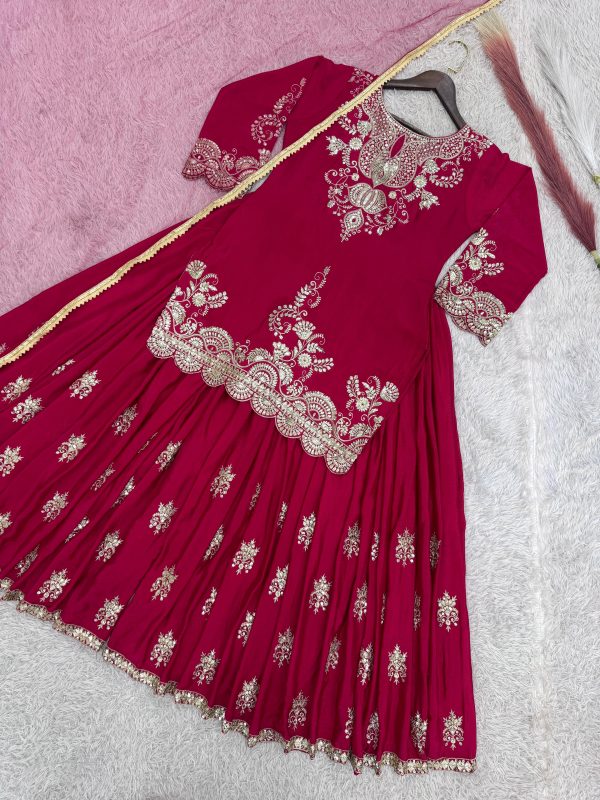 JENNY DESIGNER JD 626 DESIGNER PLAZZO SUITS ONLINE