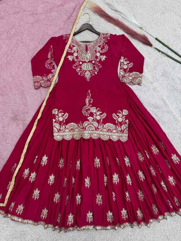 JENNY DESIGNER JD 626 DESIGNER PLAZZO SUITS ONLINE