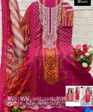 JIHAN 3768 COTTON SALWAR KAMEEZ WHOLESALE