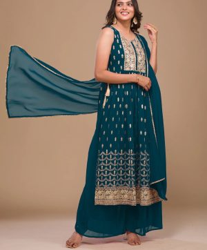 KALEESHA FASHION YD 002 C READYMADE PARTY WEAR