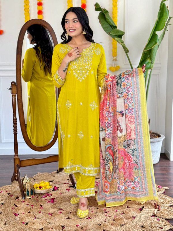 KALEESHA FASHION YD 013 B READYMADE SALWAR SUITS