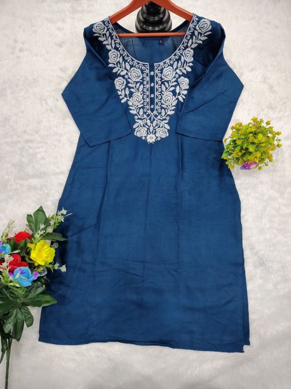 KALEESHA FASHION YD 041 A READYMADE RAYON KURTI
