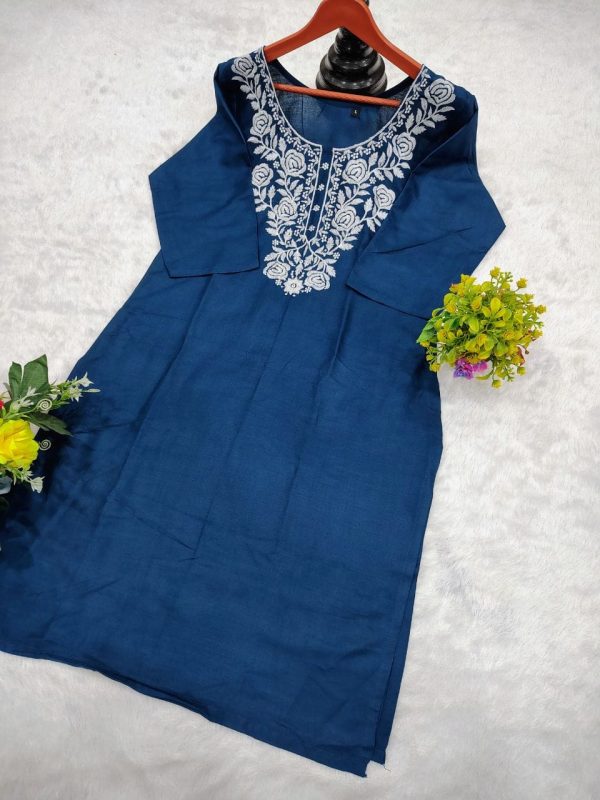KALEESHA FASHION YD 041 A READYMADE RAYON KURTI