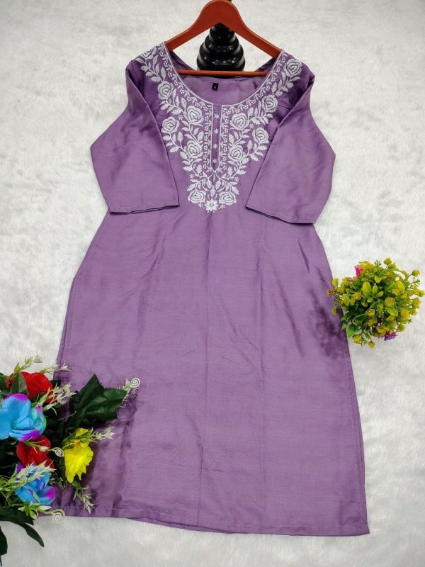 KALEESHA FASHION YD 041 B READYMADE RAYON KURTI