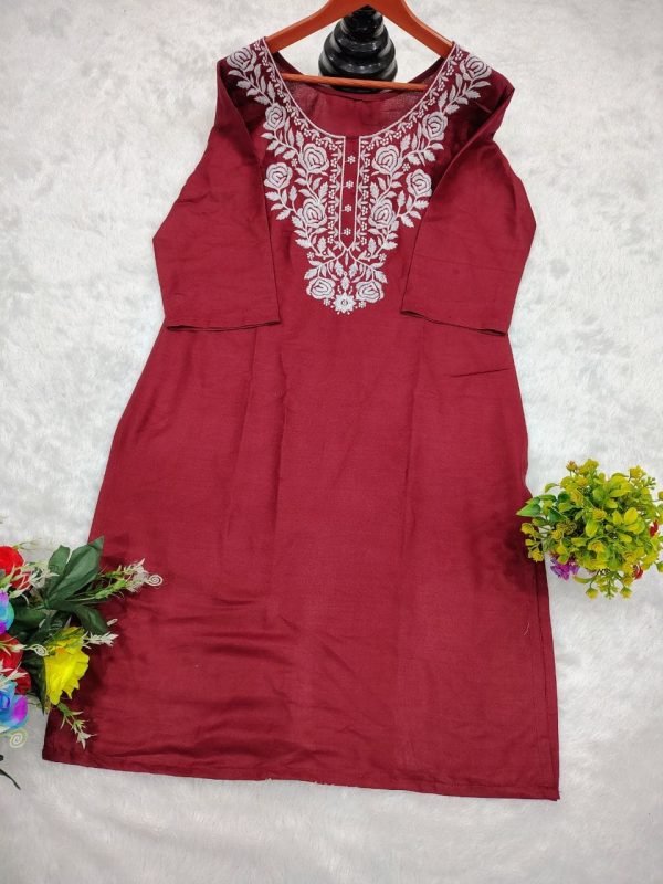KALEESHA FASHION YD 041 D READYMADE RAYON KURTI