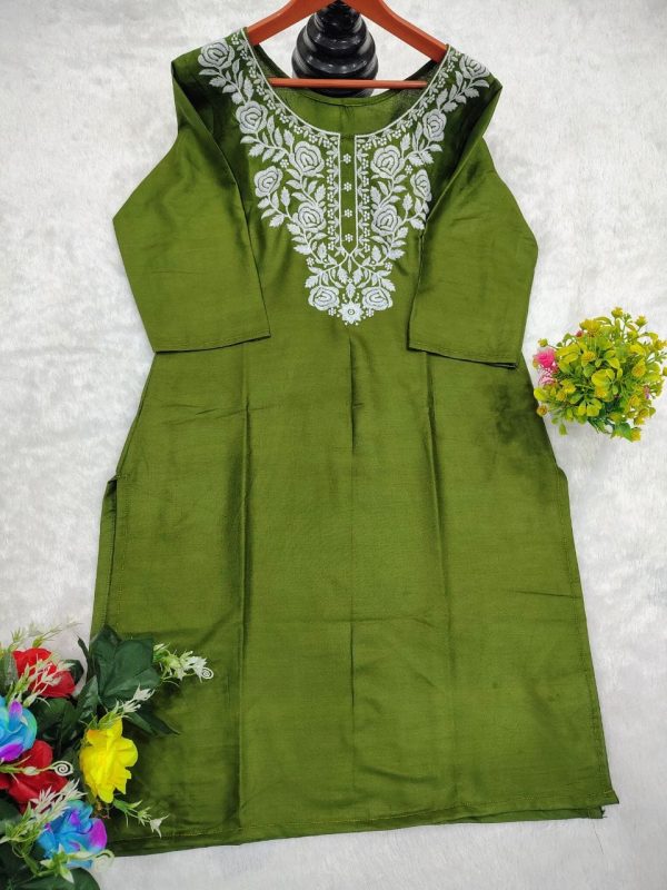 KALEESHA FASHION YD 041 E READYMADE RAYON KURTI