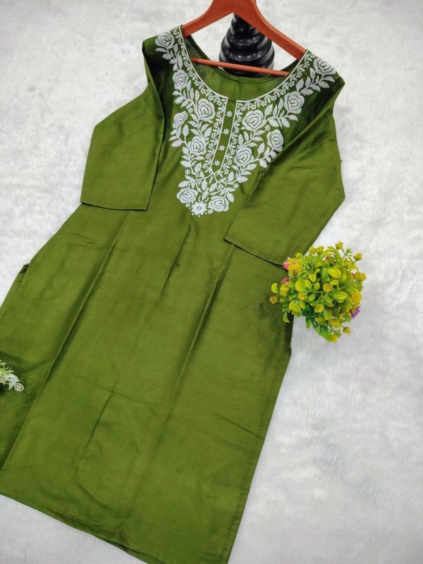 KALEESHA FASHION YD 041 E READYMADE RAYON KURTI