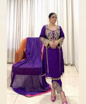 KARMA FASHION KF 1704 DESIGNER SALWAR SUITS ONLINE