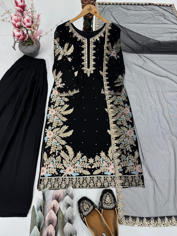 KARMA FASHION KF 1705 TRENDING PLAZZO SUITS