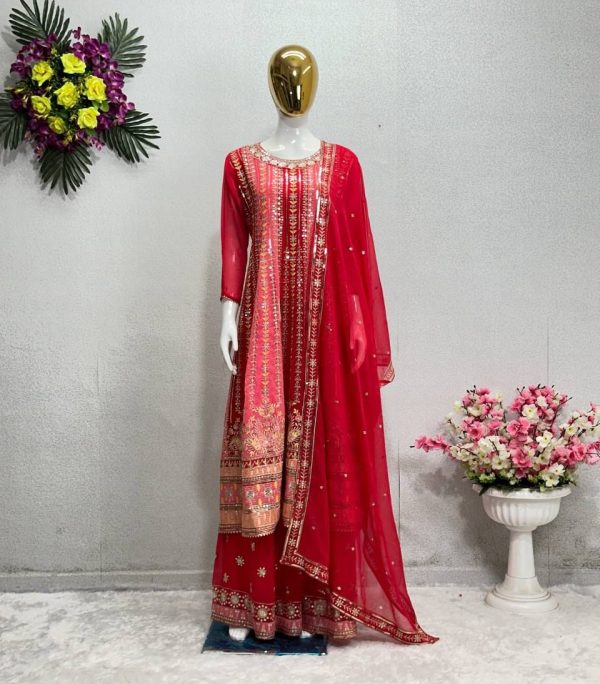 KARMA FASHION MT 1014 DESIGNER SHARARA SUITS