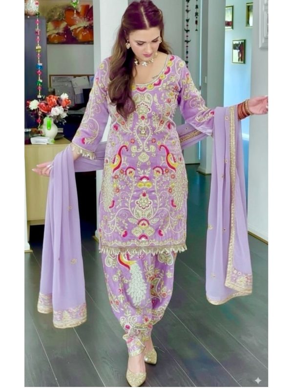 KARMA FASHION MT 1053 B DESIGNER PLAZZO SUITS