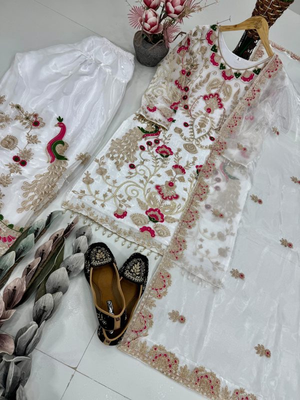 KARMA FASHION MT 1053 C DESIGNER PLAZZO SUITS