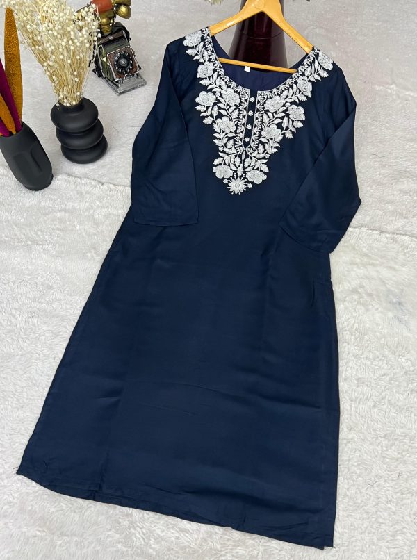 KAVYA FAB KF 3179 DESIGNER COTTON KURTI WHOLESALE