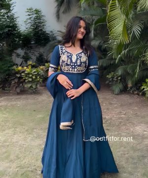 KAVYA FAB KF 3180 B DESIGNER GOWN WHOLESALE