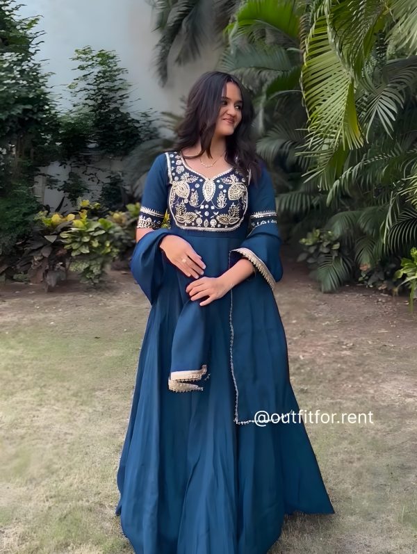 KAVYA FAB KF 3180 B DESIGNER GOWN WHOLESALE