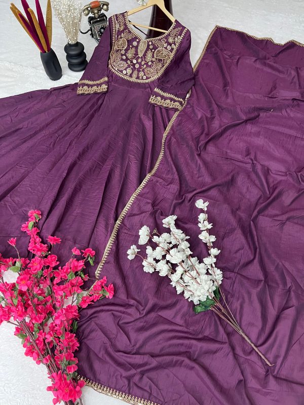 KAVYA FAB KF 3180 DESIGNER GOWN WHOLESALE