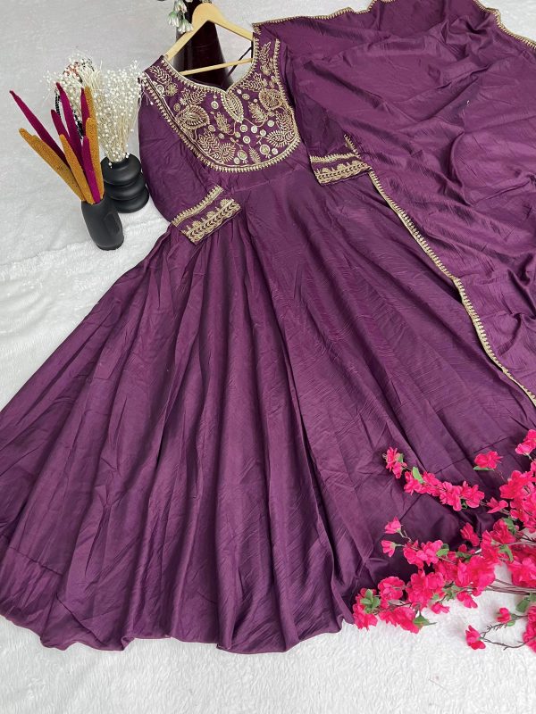 KAVYA FAB KF 3180 DESIGNER GOWN WHOLESALE