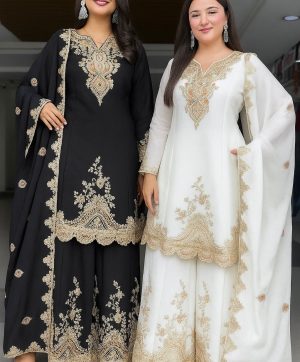 KAVYA FAB KF 3181 A B DESIGNER PLAZZO SUITS