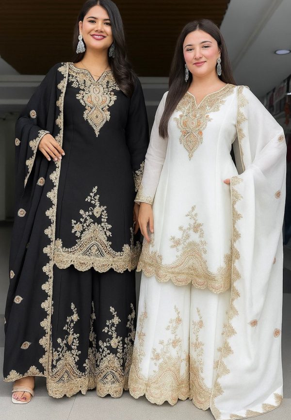 KAVYA FAB KF 3181 A B DESIGNER PLAZZO SUITS