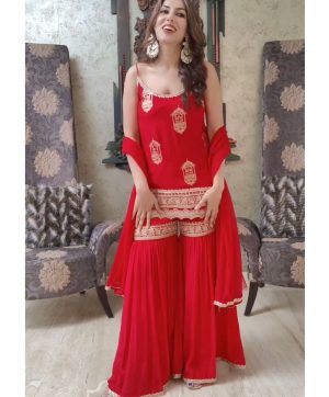 KD FASHION 1529 DESIGNER SHARARA SUITS WHOLESALE